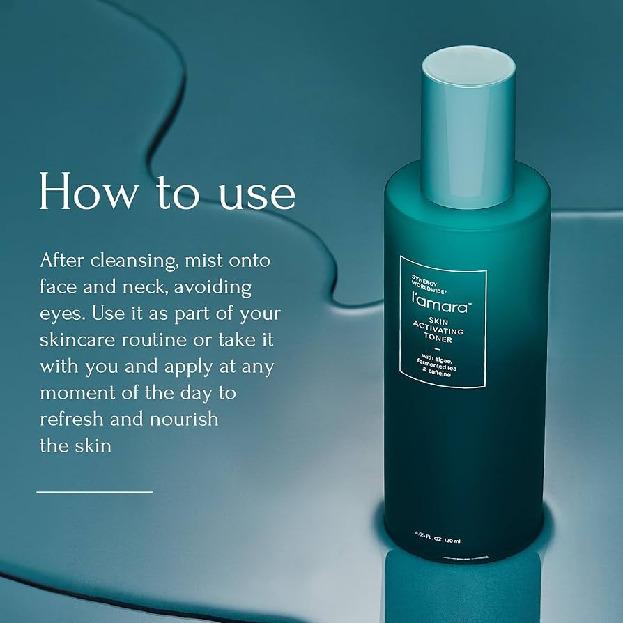 l'amara SKIN ACTIVATING TONER 2本 Synergy Worldwide l'amara Skin Activating Toner 120ml